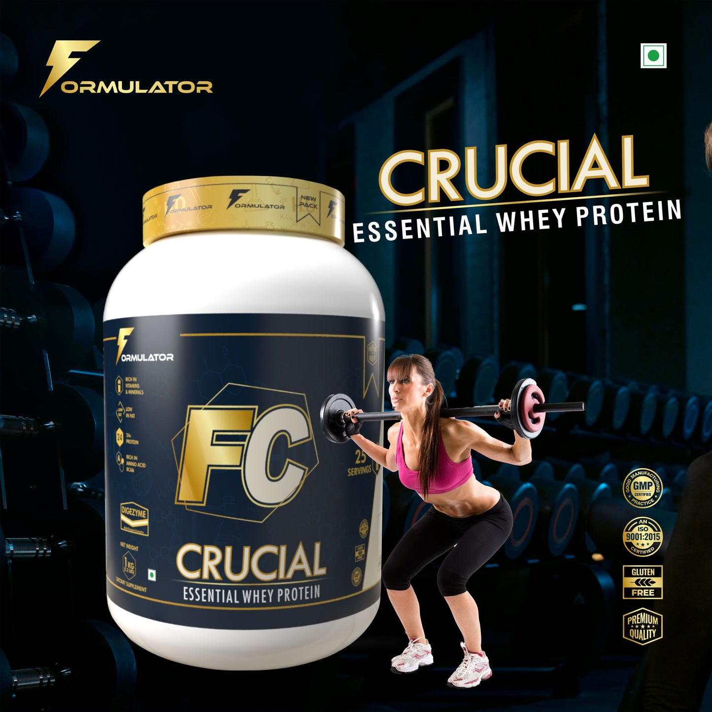 Crutial Whey Protein - MDRIVEMEN