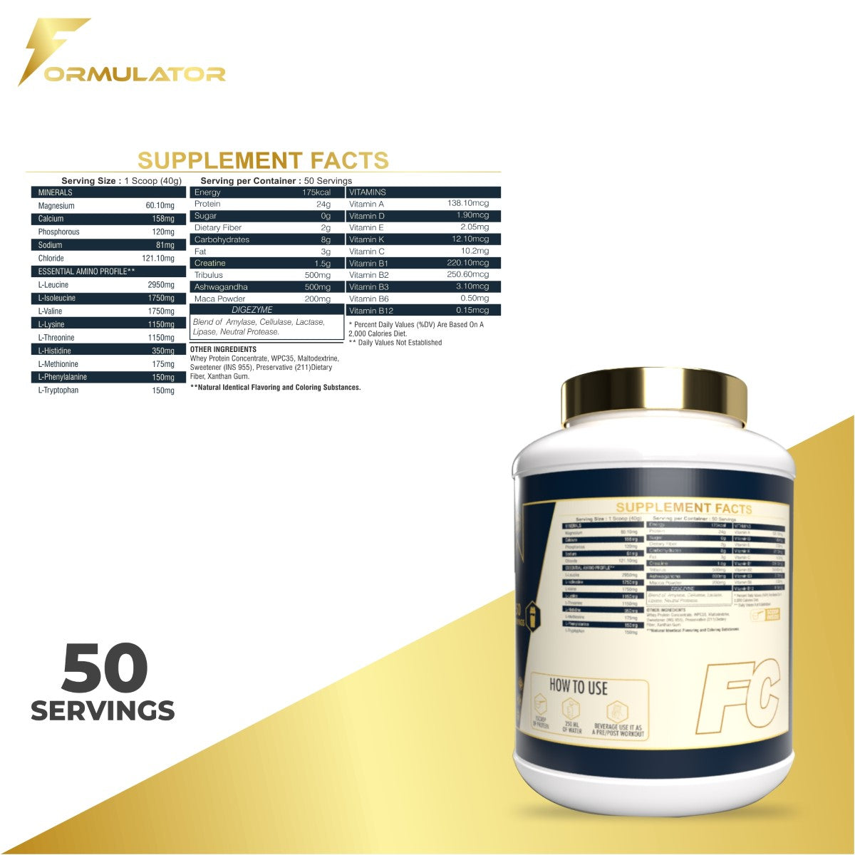 Crutial Whey Protein - MDRIVEMEN