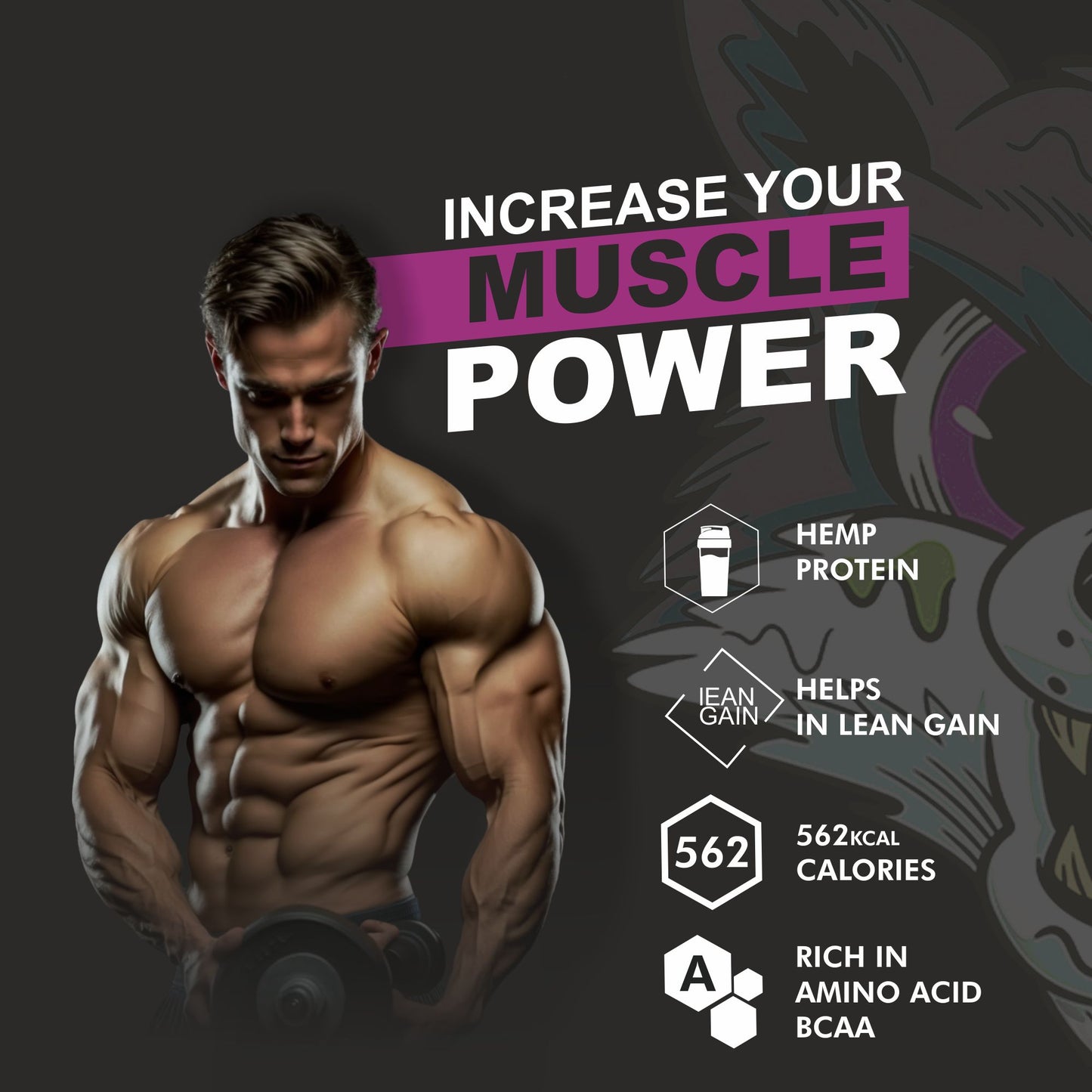 TF Black Limited Mass Gainer | 24g Protein | 3g Creatine | 588 Calories | 3 Kg