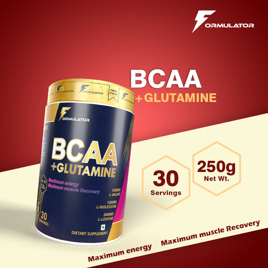 BCAA + GLUTAMINE 250 GM - MDRIVEMEN