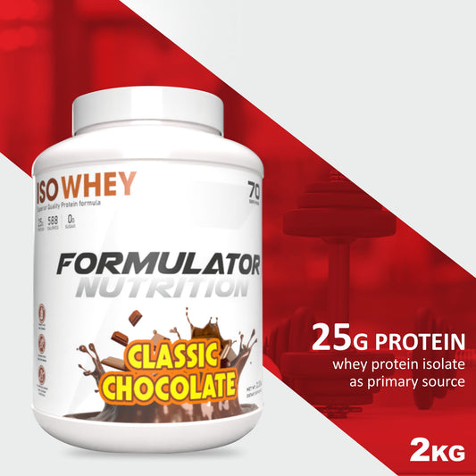 TF ISO WHEY | 25g Protein | 0g Sugar | 70 Serving