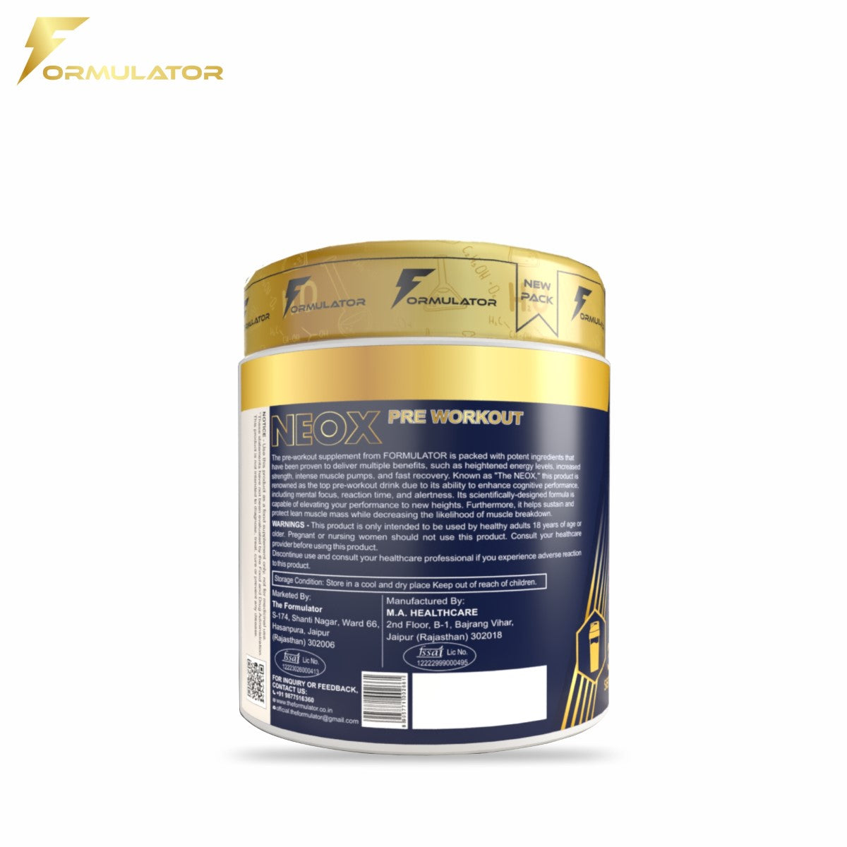 NEOX PRE-WORKOUT 150 GM - MDRIVEMEN